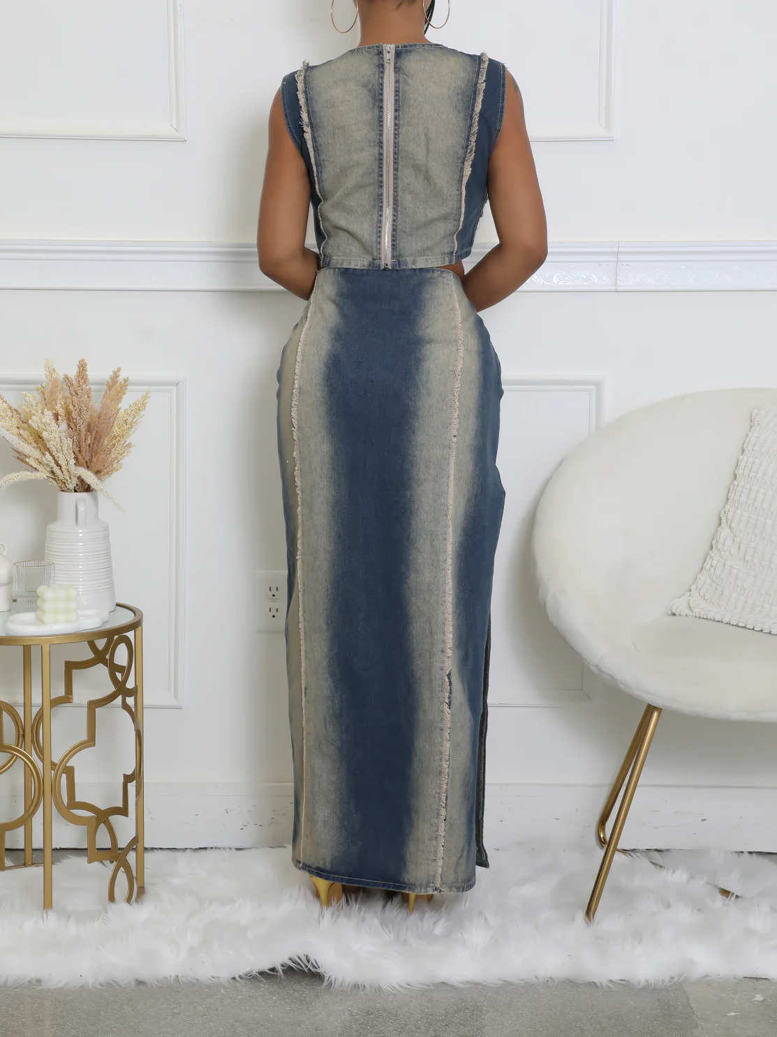 Edge Of Midnight Skirt Set