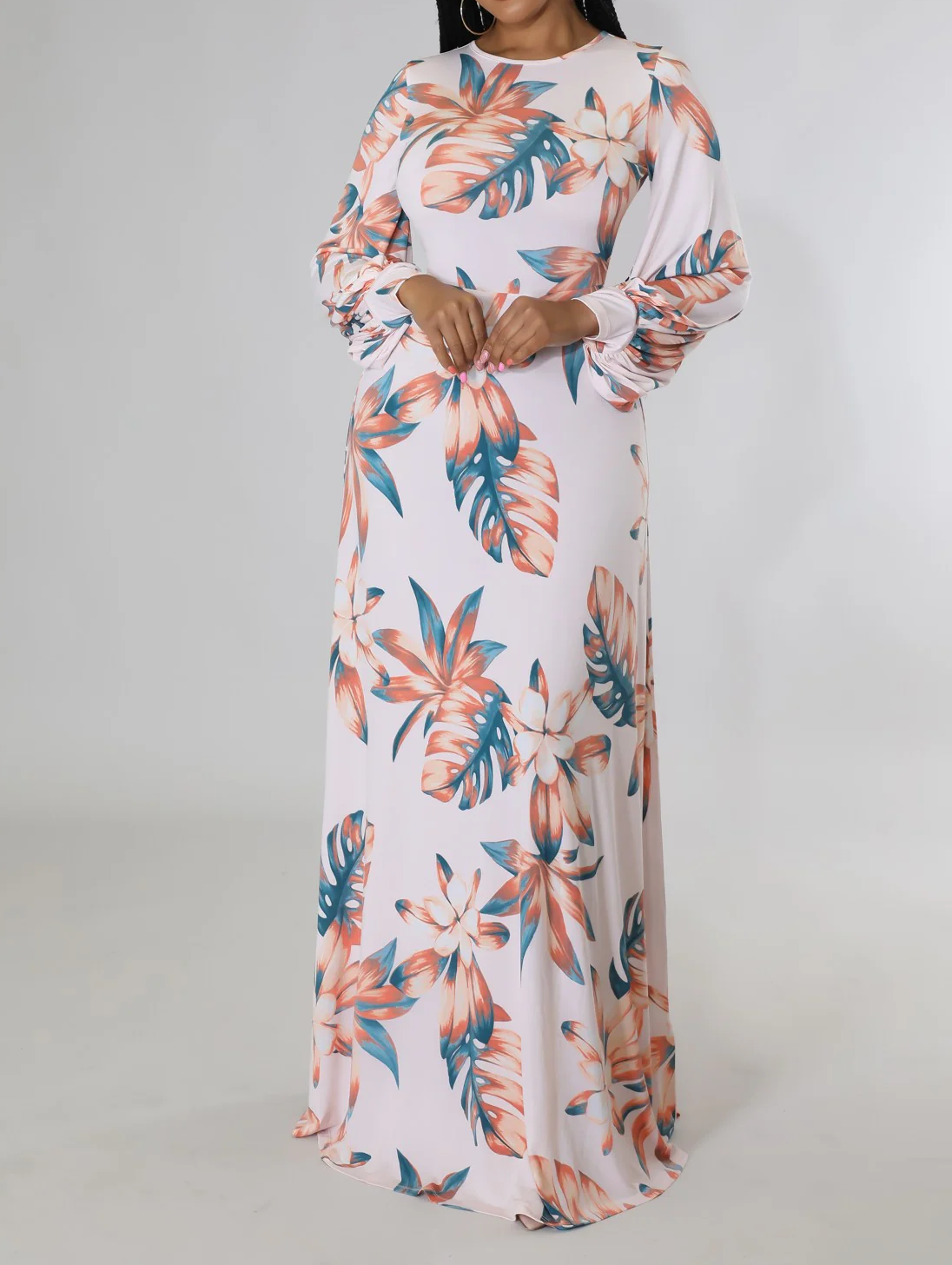 Long Sleeve Cutout Bodycon Dress