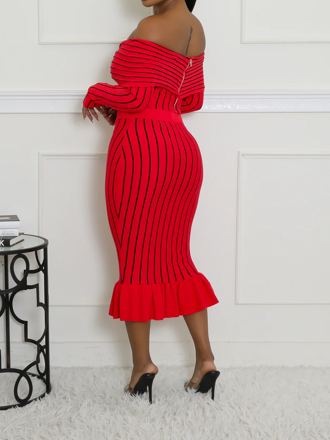 Stretch skirt set