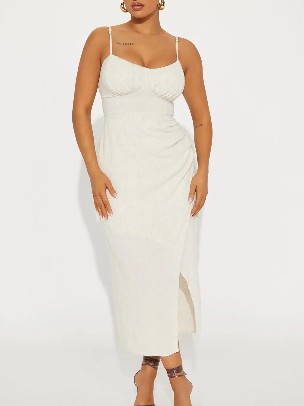 Linen Tulip Dress