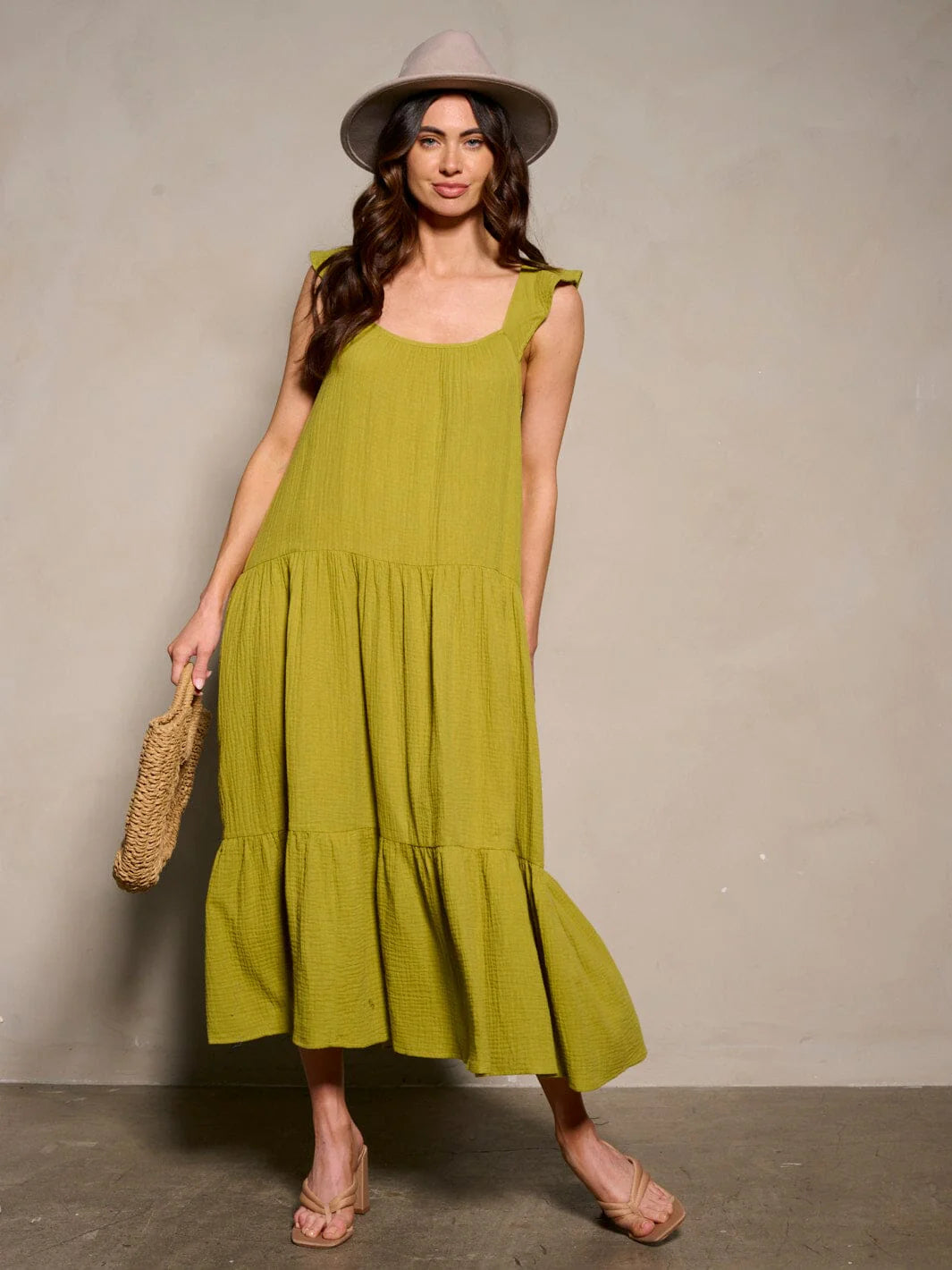 100% Cotton Women's maxi dress