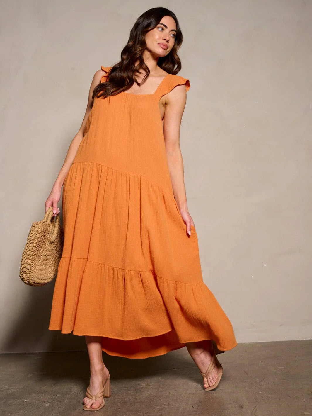 100% Cotton Women's maxi dress